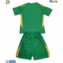 Italija Golmanski Gostujuci Dres za djecu EP 2024 Kratak Rukav (+ Kratke hlače)